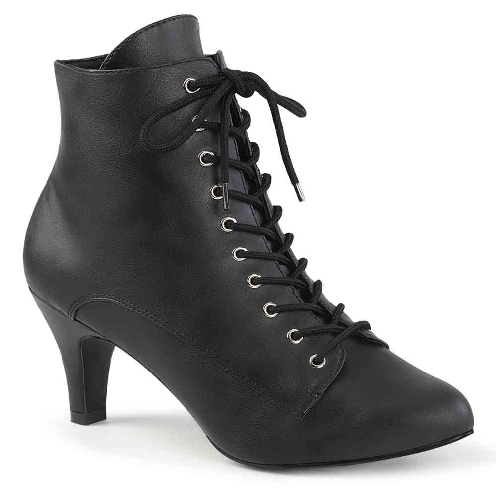 Pleaser Pink Label - DIVINE-1020 Plateau Laarzen - Zwart